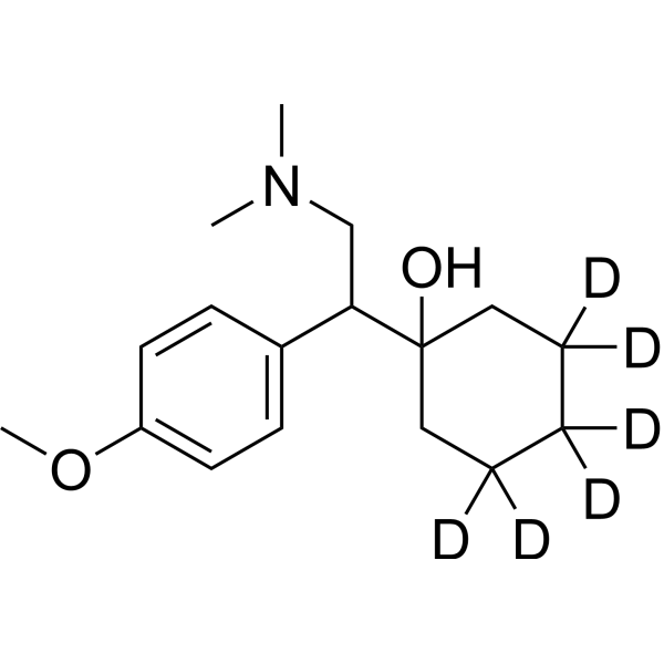 Venlafaxine-d6 Chemische Struktur