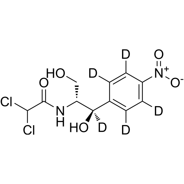 Chloramphenicol-d5  Chemical Structure