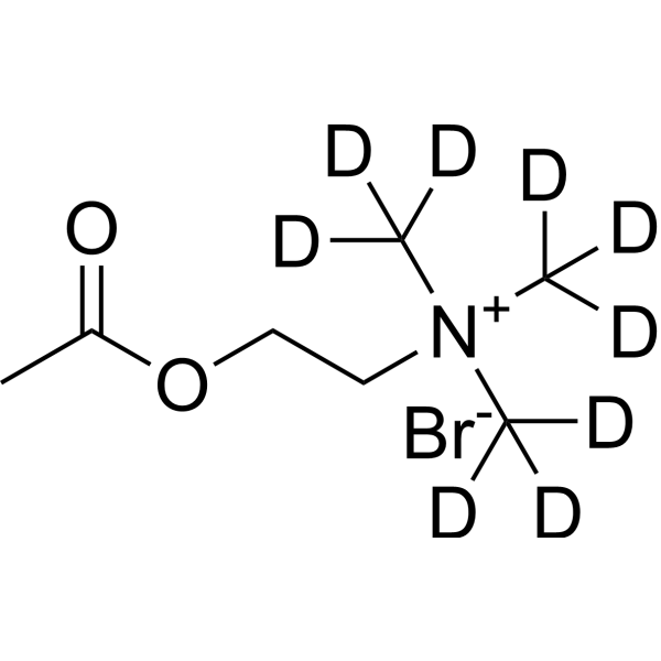 Acetylcholine-d9 bromide التركيب الكيميائي