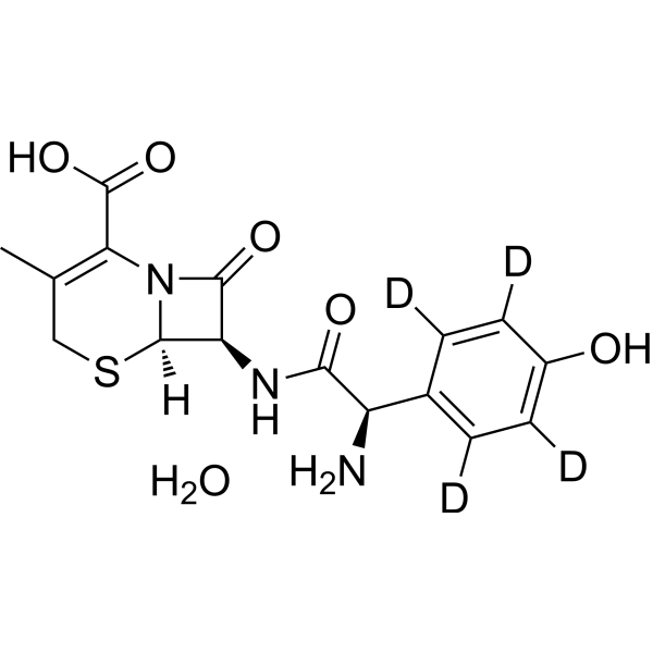 Cefadroxil-d4 hydrate  Chemical Structure
