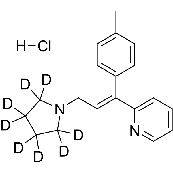 (E/Z)-Triprolidine-d8 hydrochloride  Chemical Structure