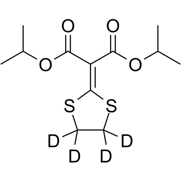 Isoprothiolane-d4 Chemische Struktur