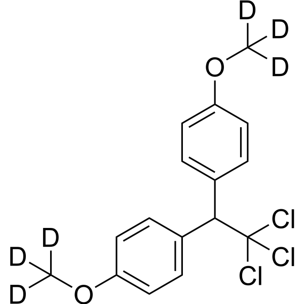 Methoxychlor-d6 Chemical Structure