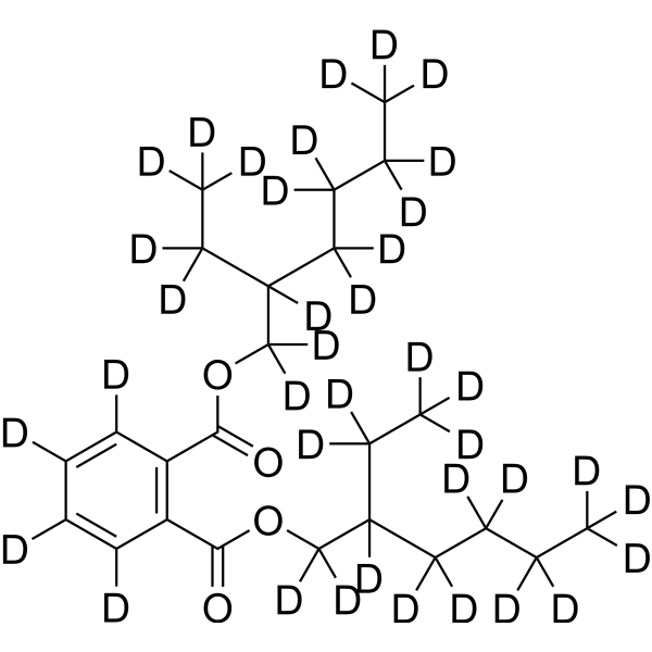 DEHP-d38 التركيب الكيميائي