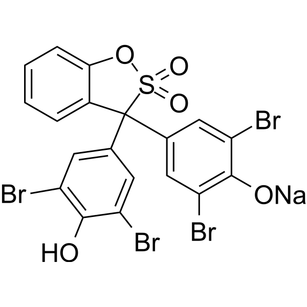 Brom0phenol blue sodium Chemical Structure