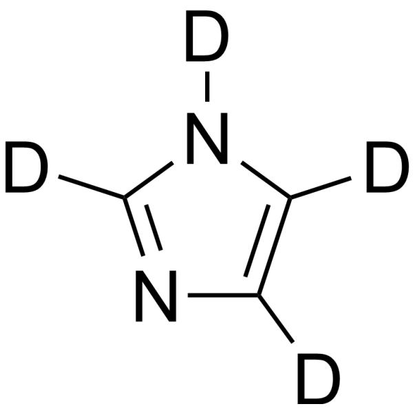 Imidazole-d4 Chemical Structure