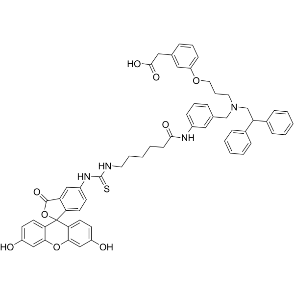 FITC-GW3965 Chemical Structure