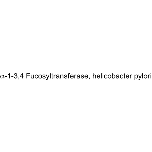 α-1-3,4 Fucosyltransferase, helicobacter pylori التركيب الكيميائي