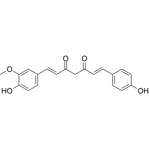 (E/Z)-Demethoxycurcumin Chemische Struktur