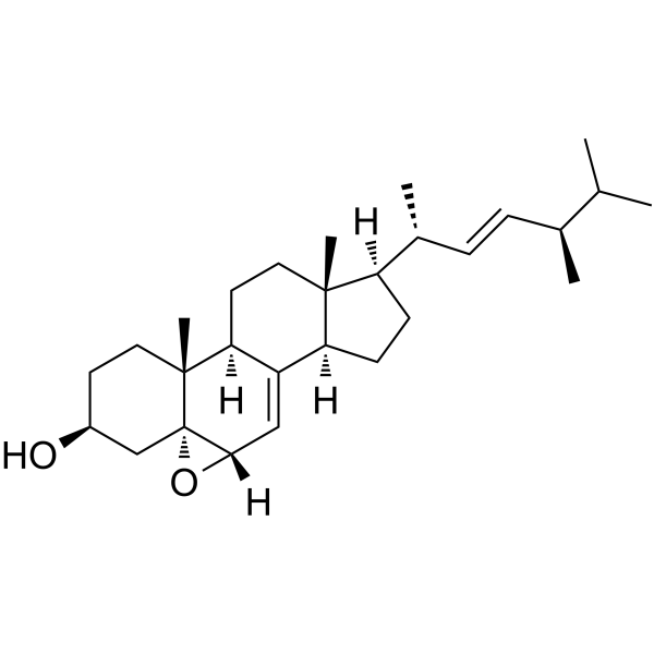 5,6-Epoxyergosterol Chemische Struktur