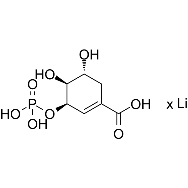 Shikimate-3-phosphate lithium Chemical Structure