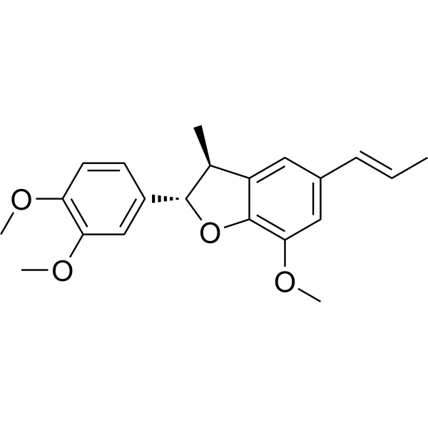 (±)-Acuminatin 化学構造