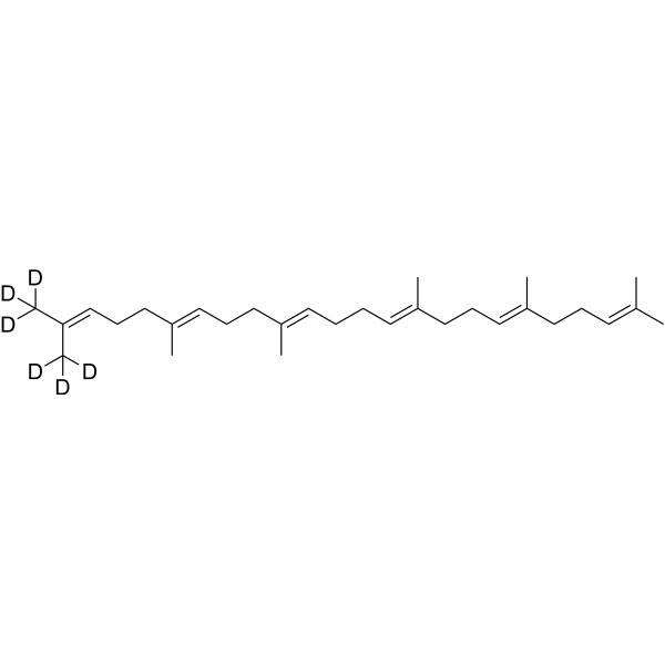 Squalene-d6 التركيب الكيميائي