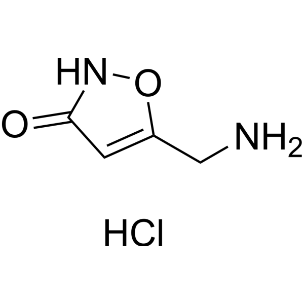 Muscimol hydrochloride 化学構造