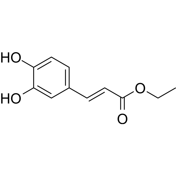 Ethyl trans-caffeate Chemical Structure