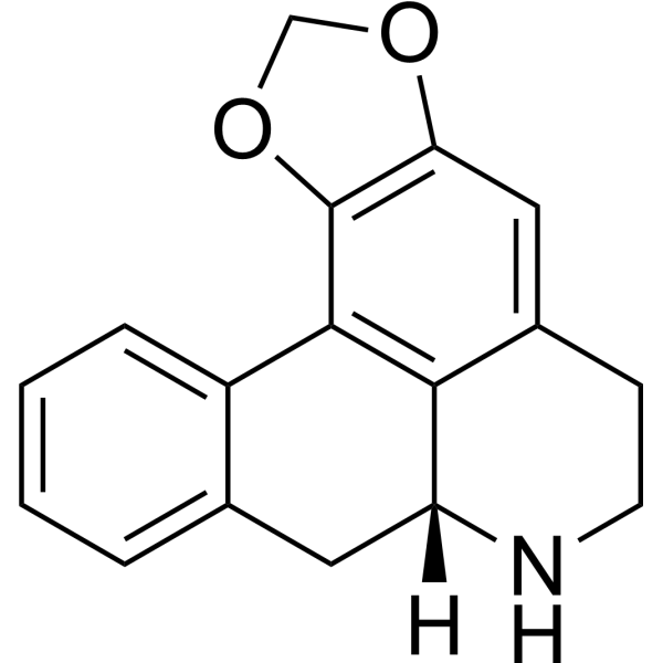 Anonaine  Chemical Structure