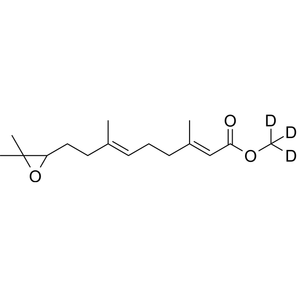 (Rac)-Juvenile Hormone III-d3  Chemical Structure