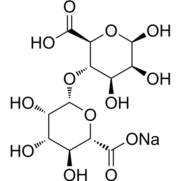 D-Dimannuronic acid sodium 化学構造