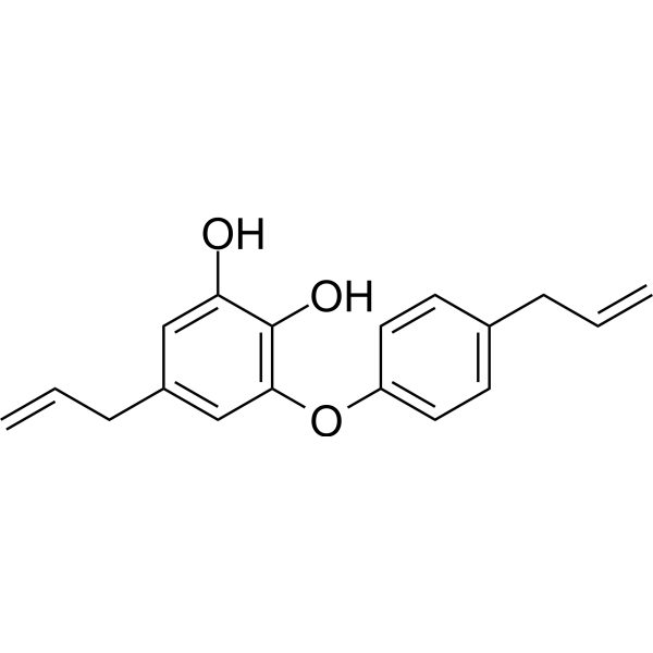 Obovatol Chemische Struktur