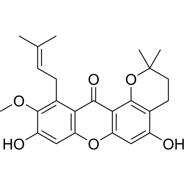 1-Isomangostin Chemical Structure