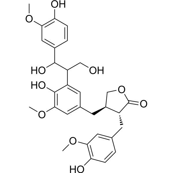 Lappaol C Chemical Structure