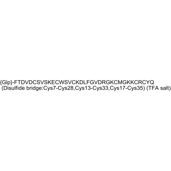 Iberiotoxin TFA Chemical Structure