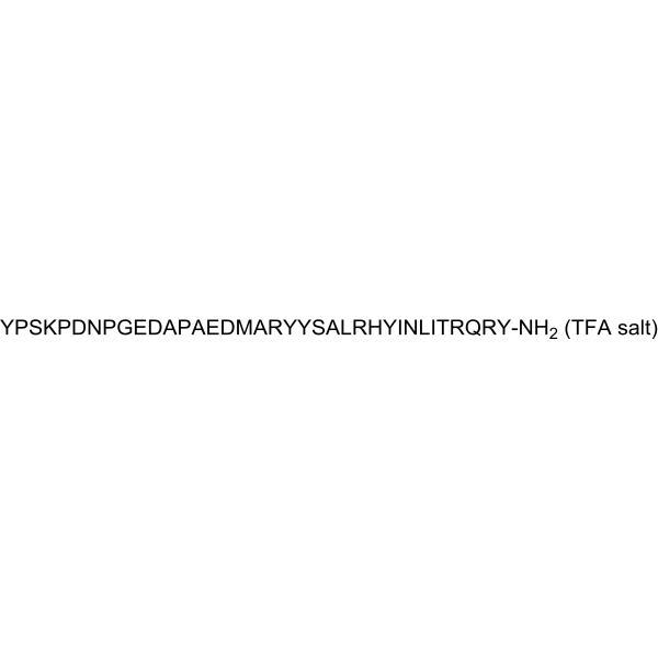 Neuropeptide Y (human,rat,mouse) (TFA) Chemical Structure