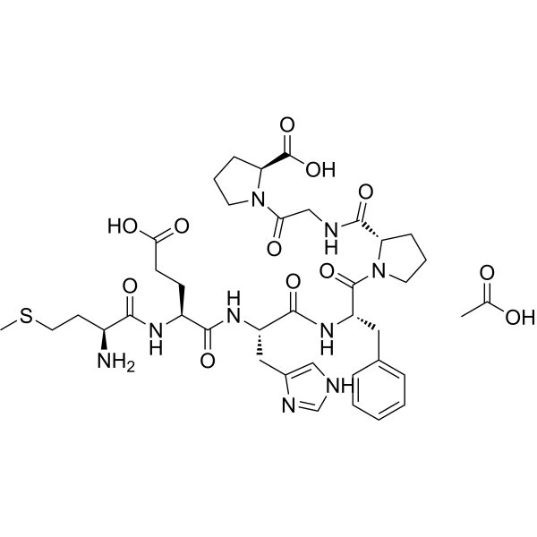 Semax acetate Chemical Structure