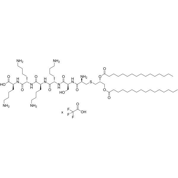 Pam2CSK4 TFA 化学構造