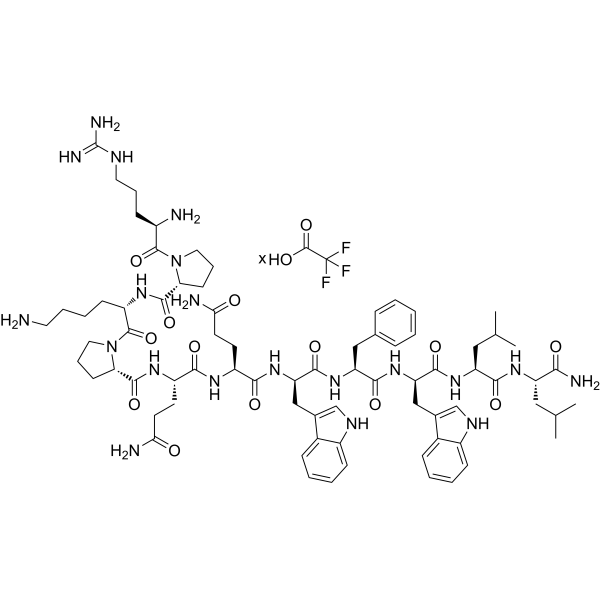 [D-Pro2] Spantide I TFA  Chemical Structure