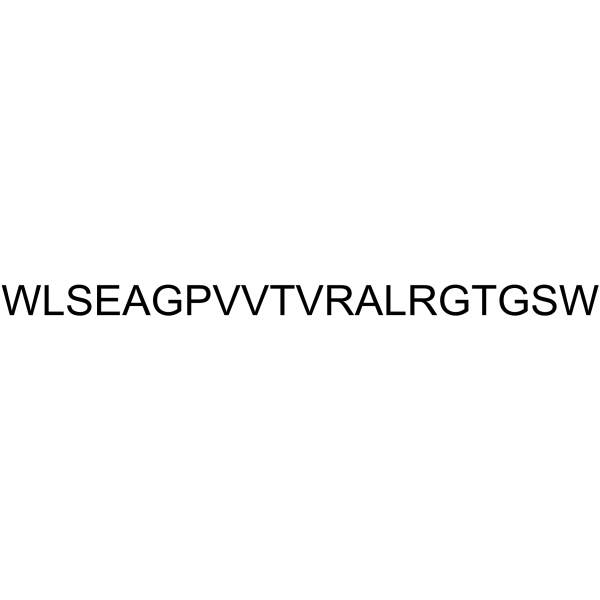 WLSEAGPVVTVRALRGTGSW  Chemical Structure