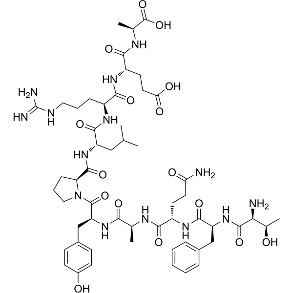 T-F-Q-A-Y-P-L-R-E-A  Chemical Structure