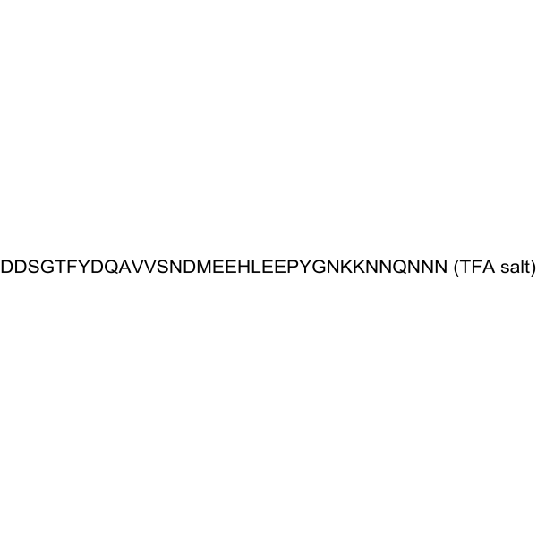 Tat-peptide control 168-189 TFA التركيب الكيميائي