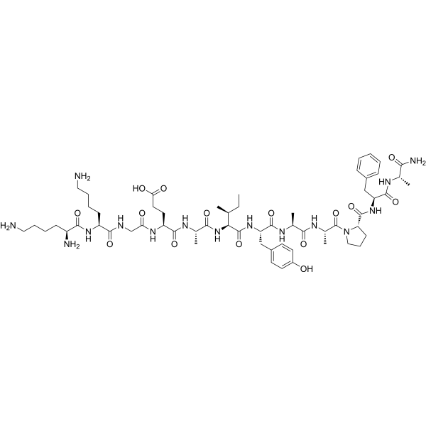 Abl protein tyrosine kinase substrate  Chemical Structure