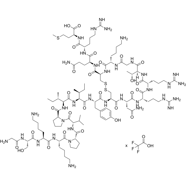 Thanatin TFA  Chemical Structure