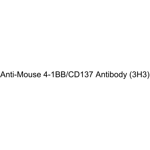 Anti-Mouse 4-1BB/CD137 Antibody (3H3)  Chemical Structure