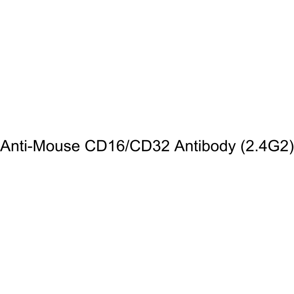 Anti-Mouse CD16/CD32 Antibody (2.4G2)  Chemical Structure