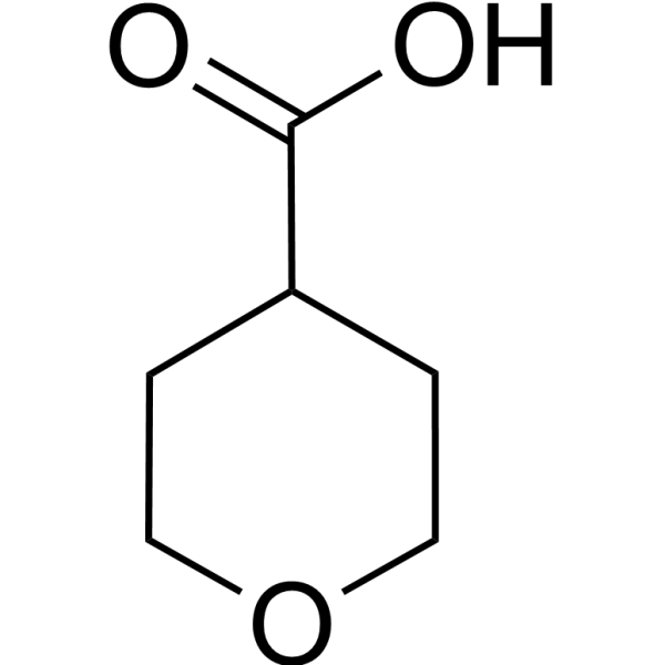 Tetrahydropyran-4-yl-carboxylic acid 化学構造