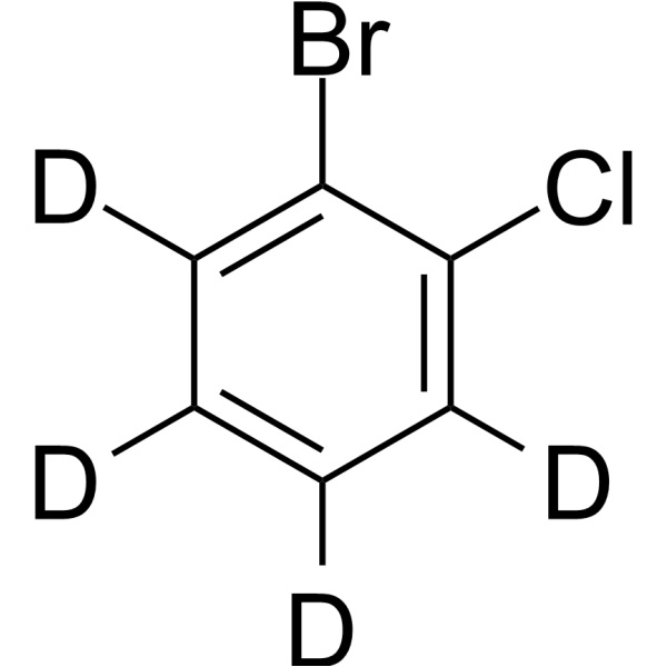 1-Bromo-2-chlorobenzene-d4 Chemical Structure