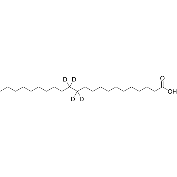 Docosanoic acid (12,12,13,13-d4) Chemical Structure