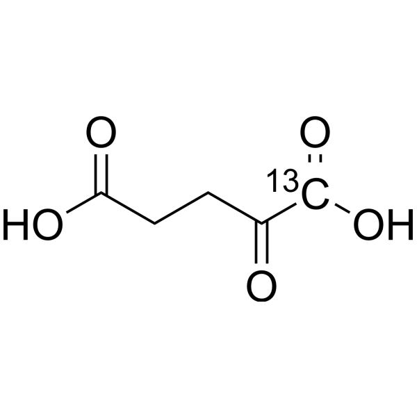 2-Ketoglutaric acid-13C  Chemical Structure