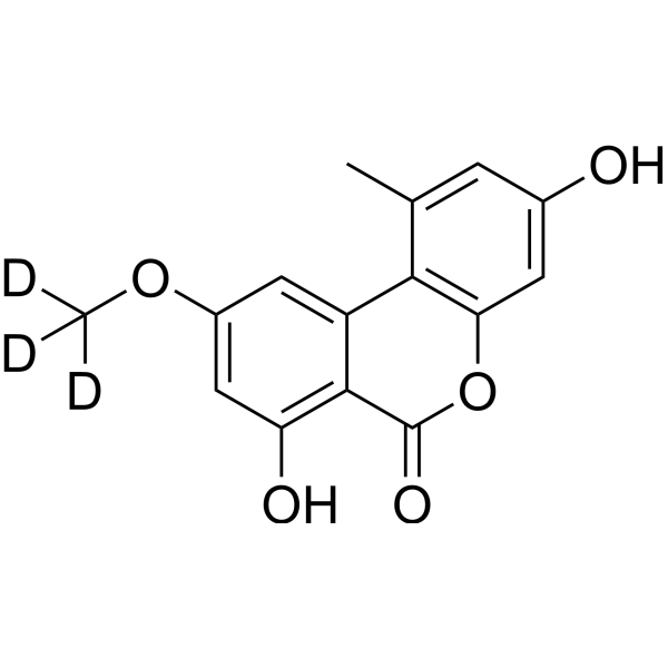 Djalonensone-d3 Chemical Structure