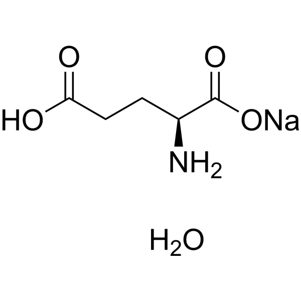 L-Glutamic acid monosodium (hydrate) Chemische Struktur