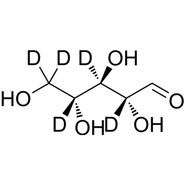 D-Ribose-d5 Chemical Structure