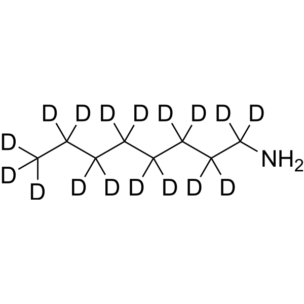 Octan-1-amine-d17 التركيب الكيميائي