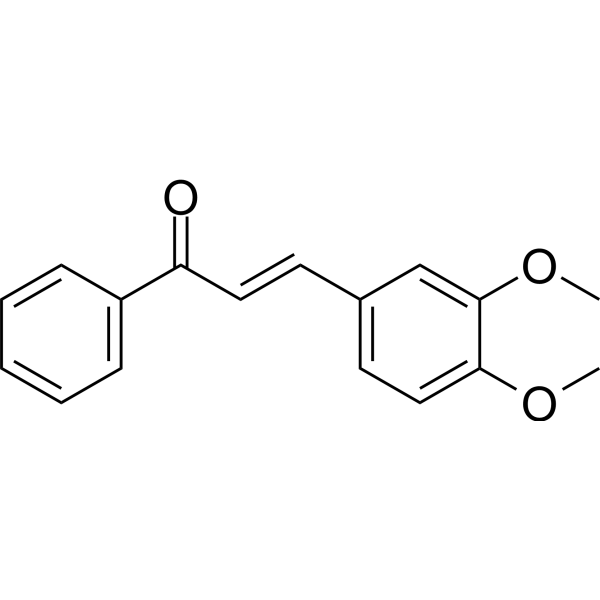 (E)-3,4-Dimethoxychalcone  Chemical Structure