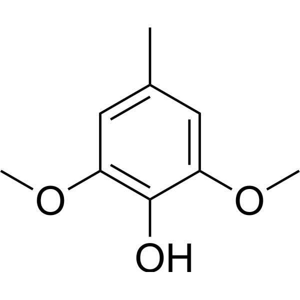 4-Methylsyringol 化学構造