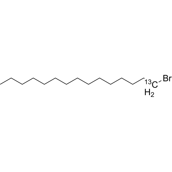 1-Bromopentadecane-1-13C التركيب الكيميائي