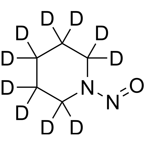 N-Nitrosopiperidine-d10 Chemical Structure