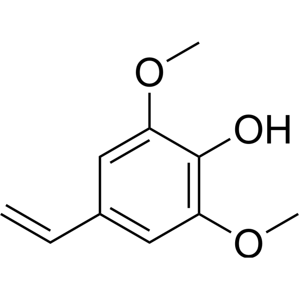 4-Vinylsyringol Chemische Struktur